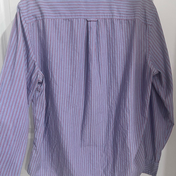 American Eagle Outfitters Purple Casual Button Down Shirt - Picture 9 of 9